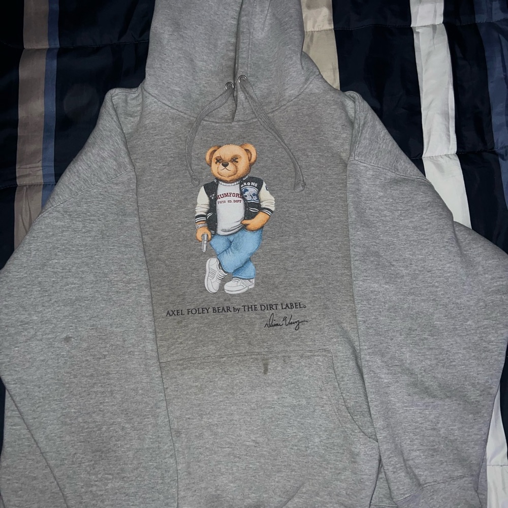 Used Limited Edition - Axel Foley Bear Hoodie
